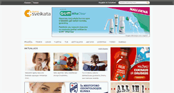 Desktop Screenshot of manosveikata.lt